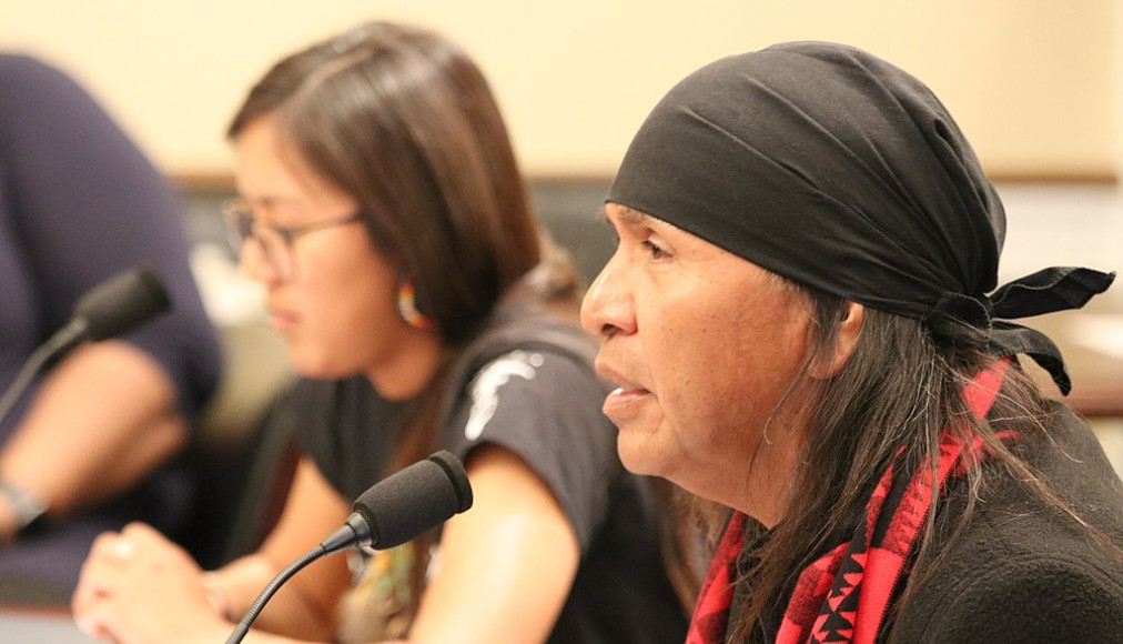 Débat devant le Comité des ressources naturelles à la Maison du Congrès des Etats-Unis, sur les activités minières à Oak Flat Débat devant le Comité des ressources naturelles à la Maison du Congrès des Etats-Unis, sur les activités minières à Oak Flat / ©United States Congress Natural Resources Committee, Public domain, via Wikimedia Commons