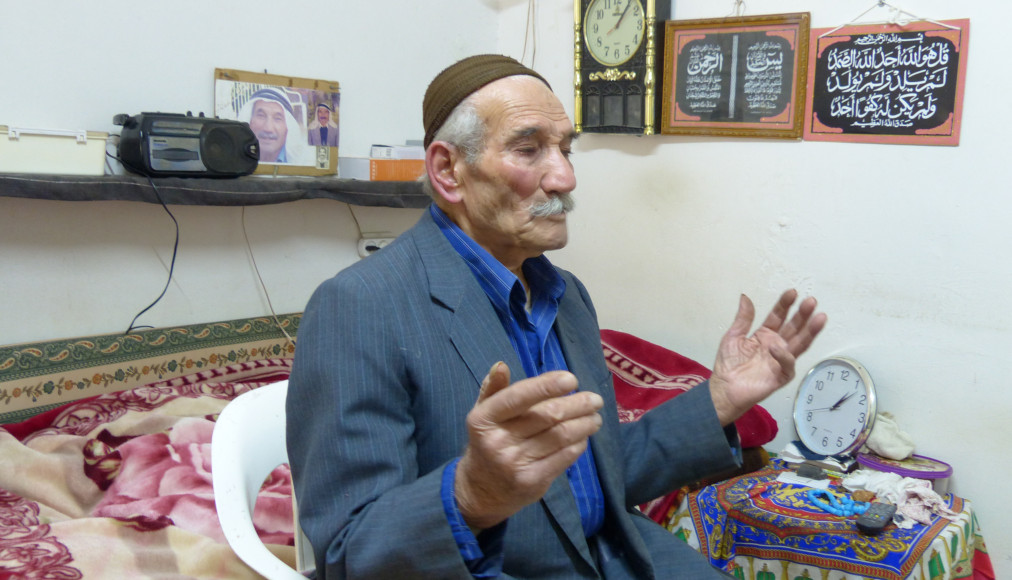 Mohammed Ali Hamdan Ali est la mémoire vivante du camp palestinien de Deheisheh Mohammed Ali Hamdan Ali est la mémoire vivante du camp palestinien de Deheisheh / ©Aline Jaccottet