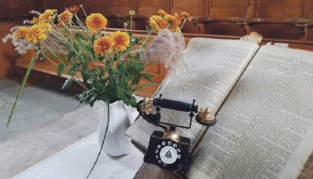 « Appelle-moi et je te répondrai », Jérémie 33,3. / © Estelle Pastoris