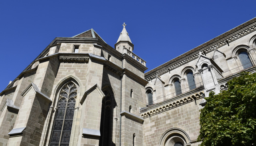 La cathédrale Saint-Pierre est un lieu de culte exclusivement protestant depuis 1536 La cathédrale Saint-Pierre est un lieu de culte exclusivement protestant depuis 1536 / ©Alain Grosclaude