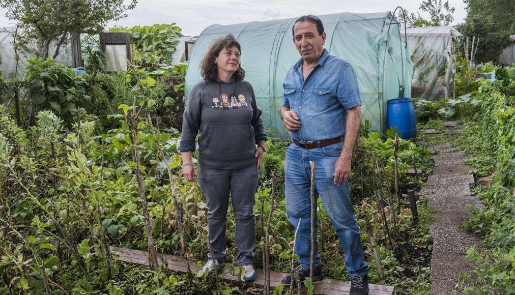 Daisy et Jamal ont cultivé ensemble un jardin durant toute l'année 2018. Au total, 200 personnes ont été impliquées dans ce projet dont une centaine de personnes migrantes. Daisy et Jamal ont cultivé ensemble un jardin durant toute l'année 2018. Au total, 200 personnes ont été impliquées dans ce projet dont une centaine de personnes migrantes. / © UNHCR / Mark Henley