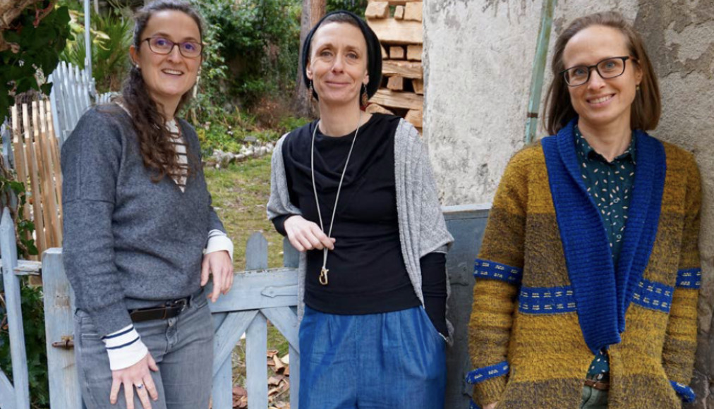 L’équipe de «Slow ta carrière». De g. à d.: Sophie Perdrix, Sabrina Tacchini et Aline Muller Guidetti. L’équipe de «Slow ta carrière». De g. à d.: Sophie Perdrix, Sabrina Tacchini et Aline Muller Guidetti. / ©DR