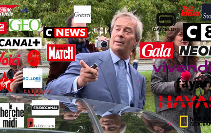 Vincent Bolloré, magnat de la presse française / ©DR